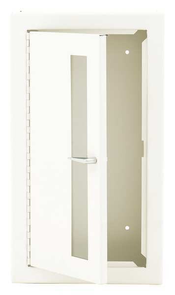 Fire Extinguisher Cabinet, Surface Mount, 20 1/2 in Height, 5 lb