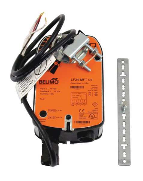 Spring Return Damper Actuator, 24VAC/DC