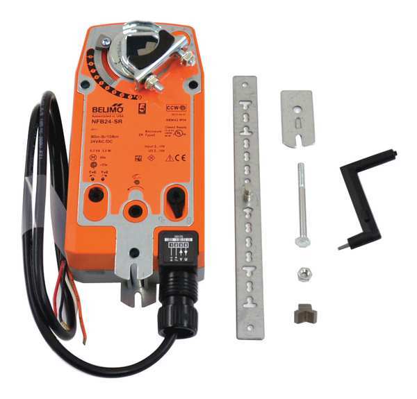 Spring Return Damper Actuator, 24VAC/DC