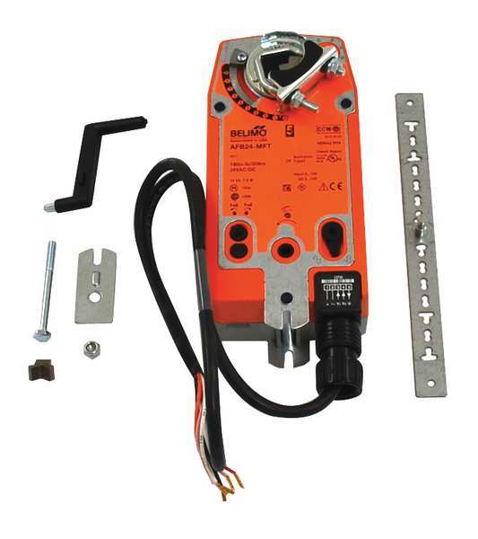 Spring Return Damper Actuator, 24VAC/DC