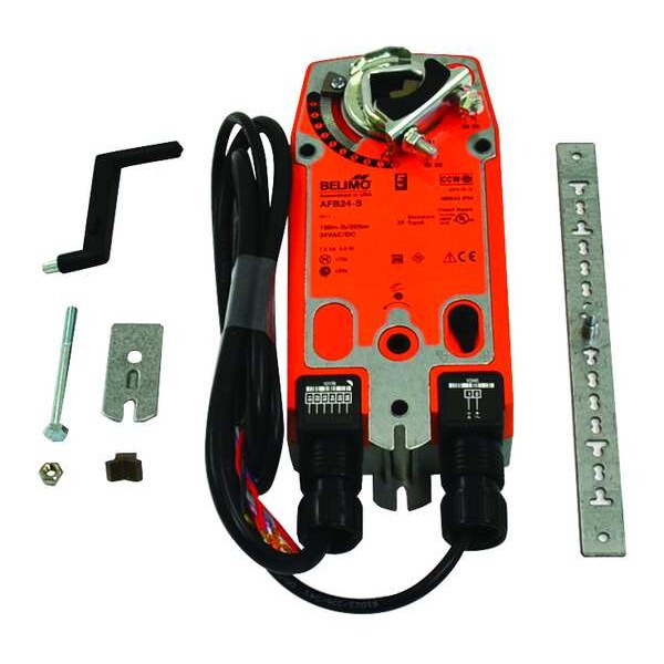 Spring Return Damper Actuator, 24VAC/DC