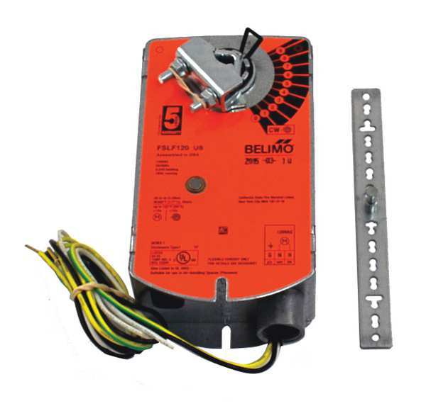 Fire and Smoke Damper Actuator, 120VAC