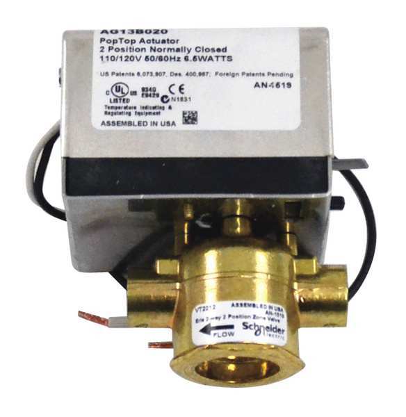 Valve Body, 2 Way, 1/2 in., with Actuator