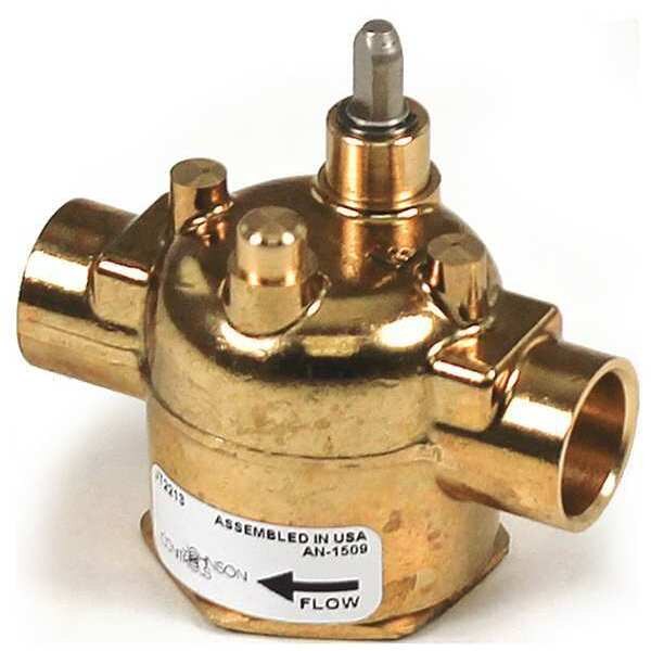 Valve Body, 2 Way, 1/2 in., Sweat