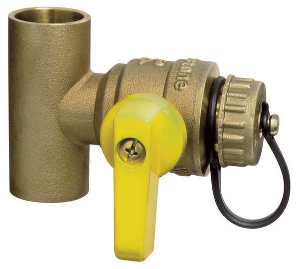 Boiler Drain Valve, 1/2 in., C x C