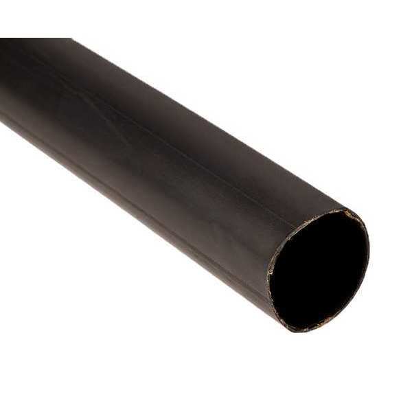 Shrink Tubing, 0.25in ID, Black, 6in, PK100