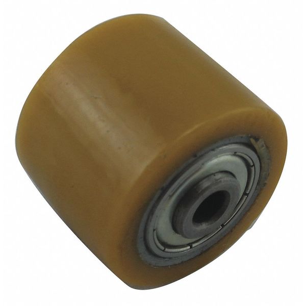 Caster Wheel, Polyurthan, 1-3/8 in., 220 lb