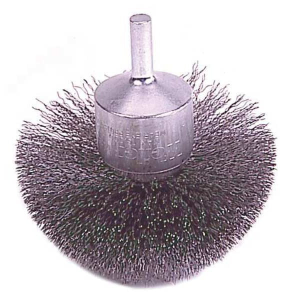 Flared Crimped Wire End Wire Brush, Steel