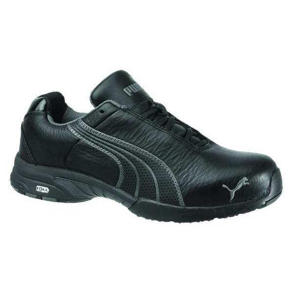 Work Shoe, Stl, 8, BLK, PR