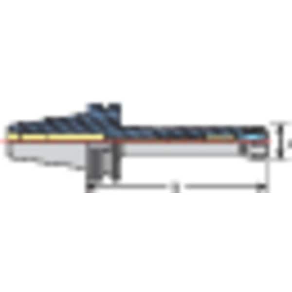 Collet Chuck, ER40,150mm Projection