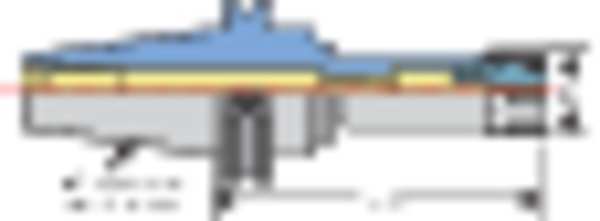 Collet Chuck, ER16, 8 in. Projection