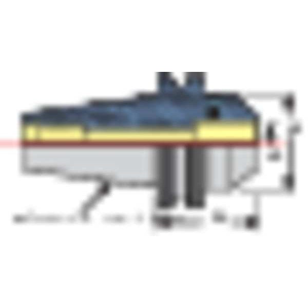 End Mill Holder, CAT40, 0.1875in Bore Dia.