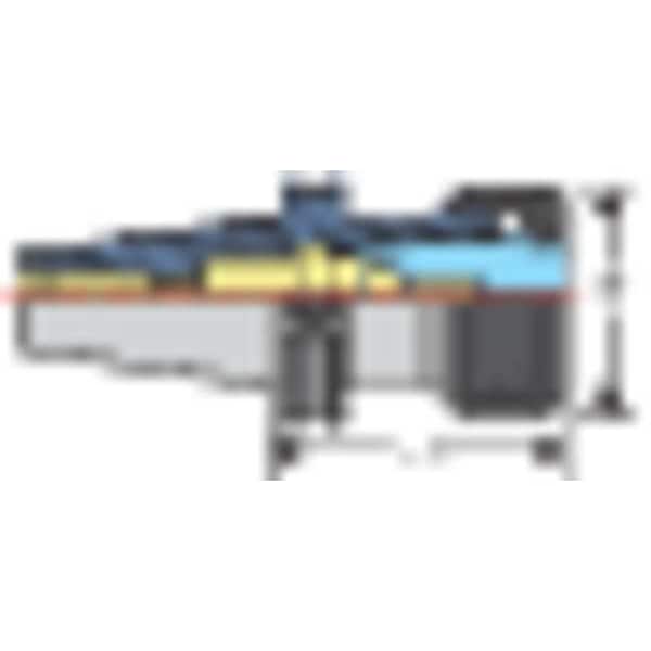 Collet Chuck, TG100, 3 in. Projection
