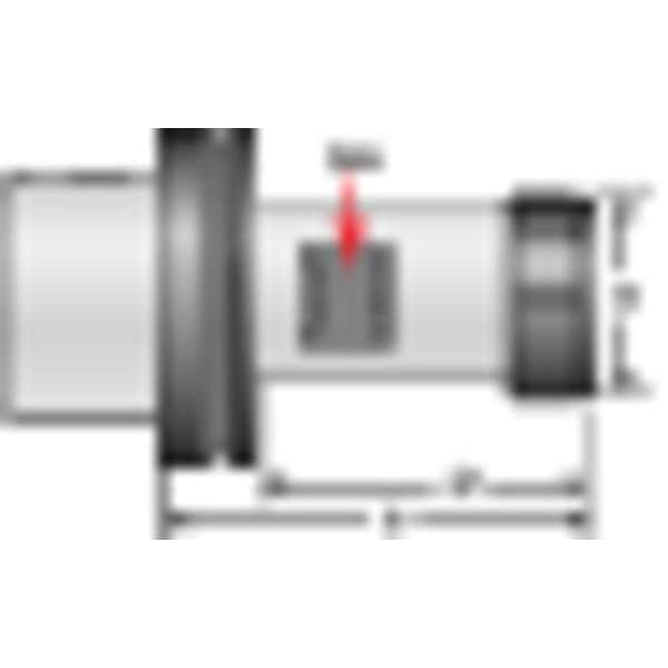 Collet Chuck, ER20, 80mm Projection