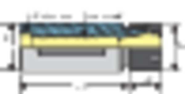 Straight Shank Coolant Chuck, ER20, 4.38in