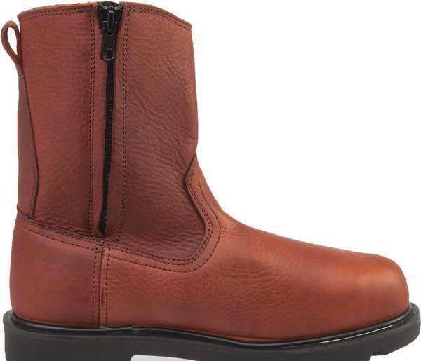 Work Boots, Comp, Brw, 10-1/2W, PR