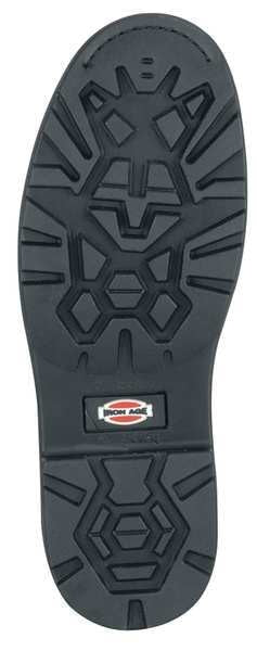 Work Boots, Comp, 8In., Brw, 11M, PR