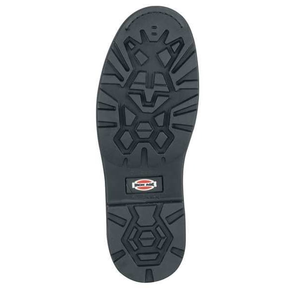 Work Boots, Comp, 8In., Brw, 9M, PR