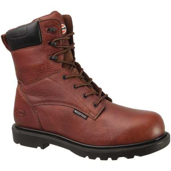 Work Boots, Comp, 8In., Brw, 11M, PR
