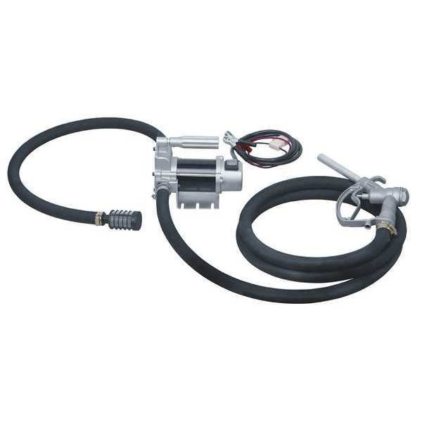 Fuel Transfer Pump, 12VDC, 12 GPM, 1/4 HP, Aluminum, 3/4