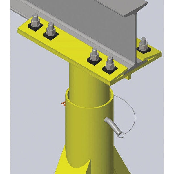 Portable Gantry Crane, 8000 lb., 15 ft. 3