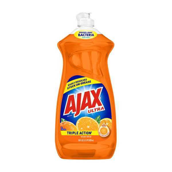 Dishwashing Detergent, 28 oz., Orange, PK9