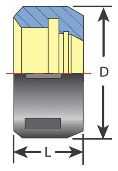 Clamping Nut, SYOZ25/EOC25