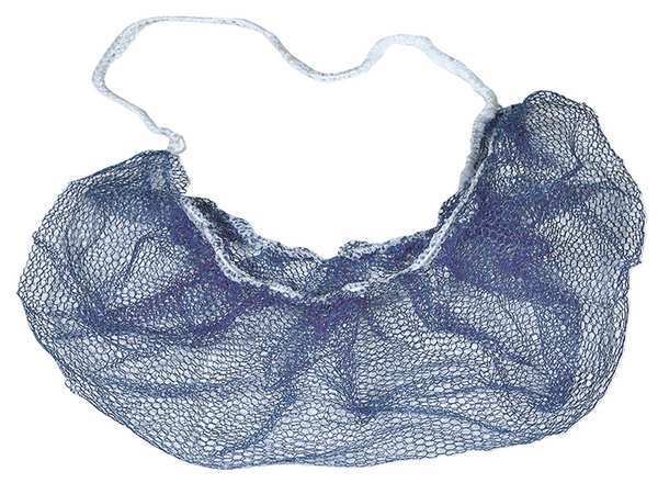 Beard Cover, Plystr, 19 in., Blue, PK1000