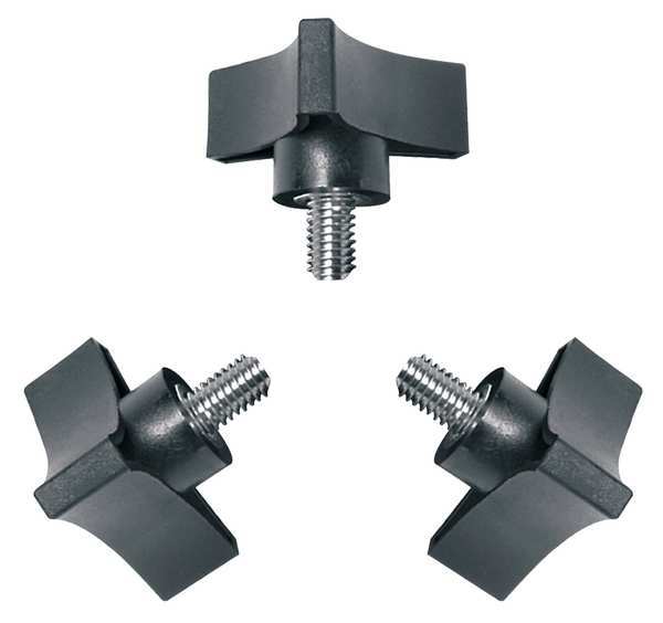 Replacement Knob Kit, Bench Vise, ABS, Blk