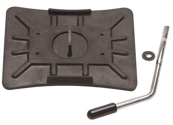 Vacuum Base Repair Kit, Vise, Rubber-Steel