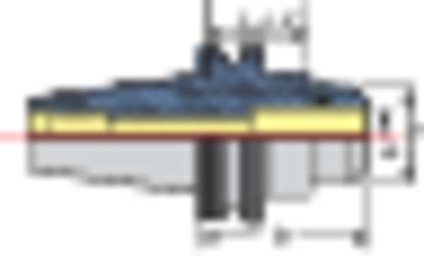 End Mill Holder, 4.6 in., CAT40