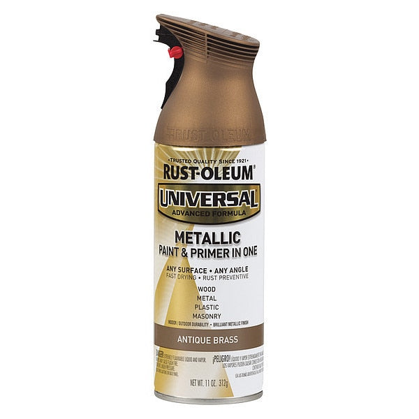 Spray Paint, Antique Brass, Gloss, 11 oz