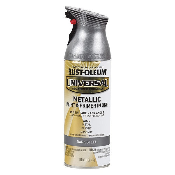 Spray Paint, Dark Steel, Gloss, 11 oz