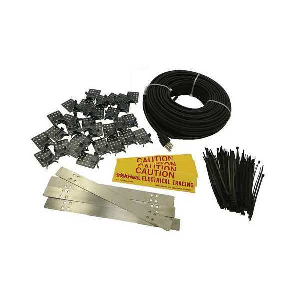 Electric Heating Cable, 120VAC, 100 FT Length