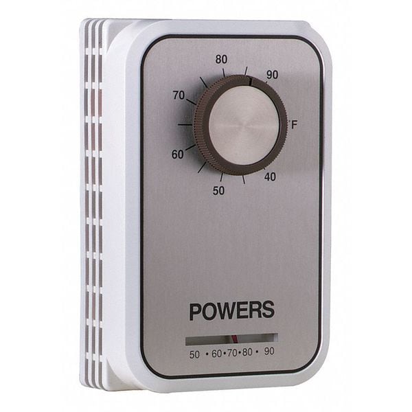 Line Volt Mechanical Tstat, Heating/Cooling, wall, SPDT