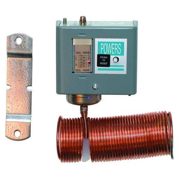 Line Volt Mechanical Tstat, Downstream Side of The Coil, DPST