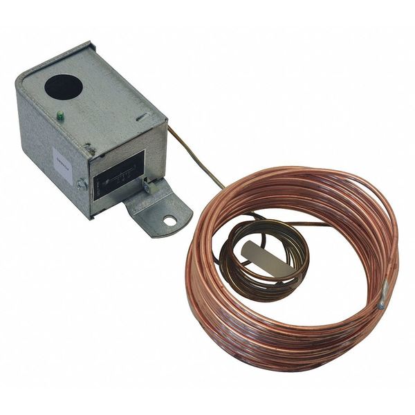 Line Volt Mechanical Tstat, Open/Close on Rise, SPDT, 120/208/240V