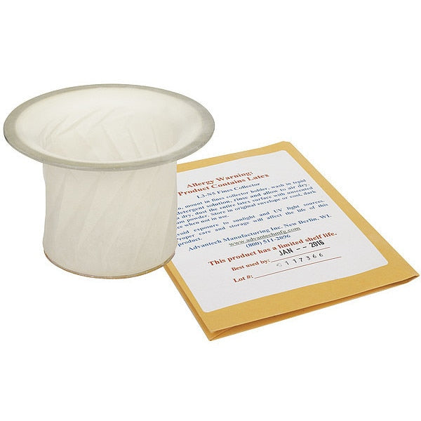 Fines Collector, 3 in. dia., 1/4 in. D