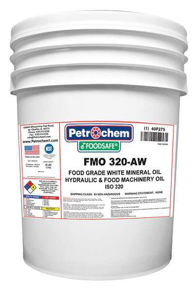 5 gal Gear Oil Pail 460 ISO Viscosity, Not Specified SAE, White