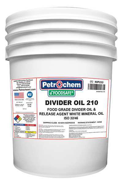 Divider Oil, Food Grade, 5 Gal.