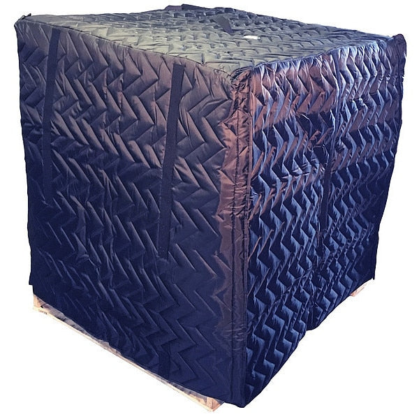 Nylon Shell Insulated Pallet Cover, 450g of 19oz. Insulation, 40x48x72