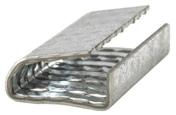 Strapping Seal, Steel, 3/4 in., PK1000