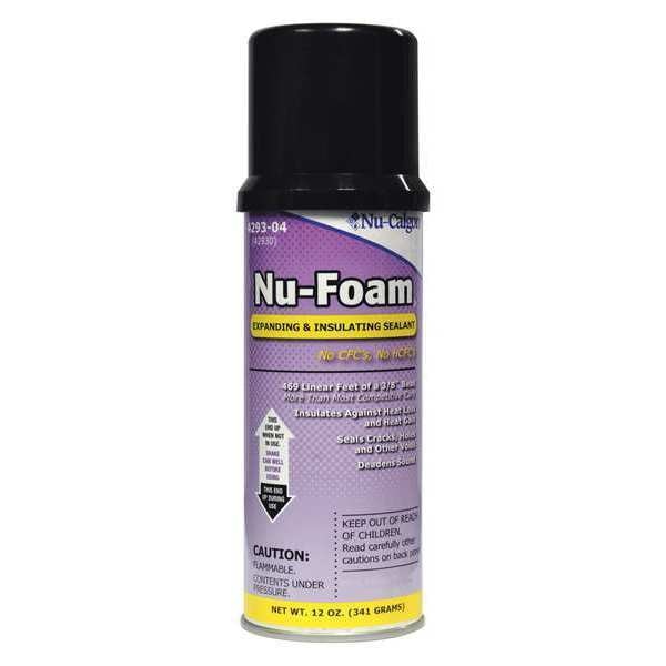 Multipurpose/Construction Spray Foam Sealant, 12 oz, Aerosol Can, Beige