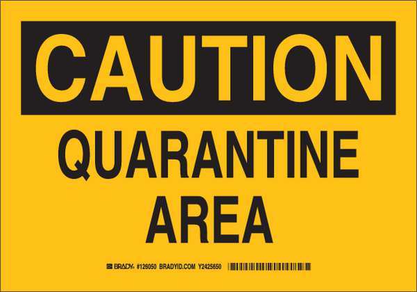 Caution Sign, 7X10