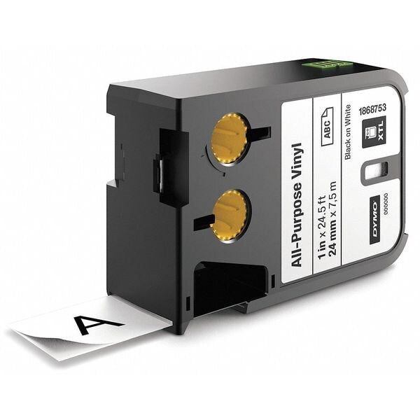 Cartridge Label, 1.0 In W, Vinyl