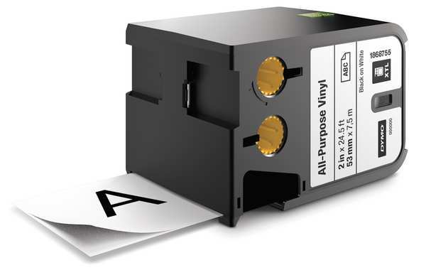 Cartridge Label, 2.0 In W, Vinyl