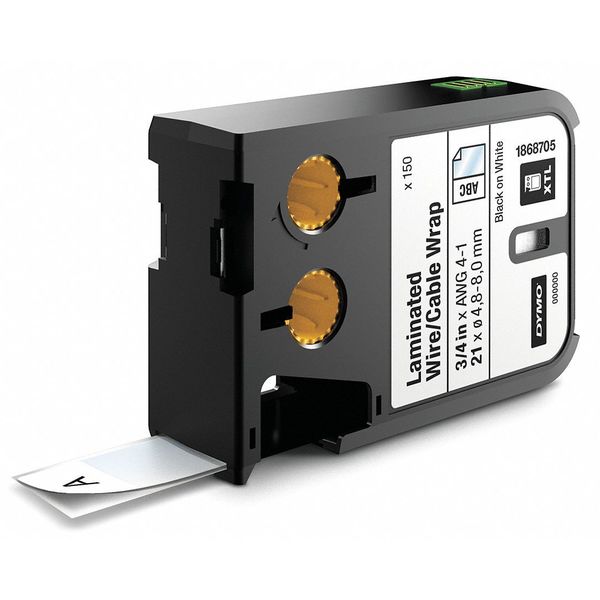 Cartridge Label, 0.8 In W, Vinyl