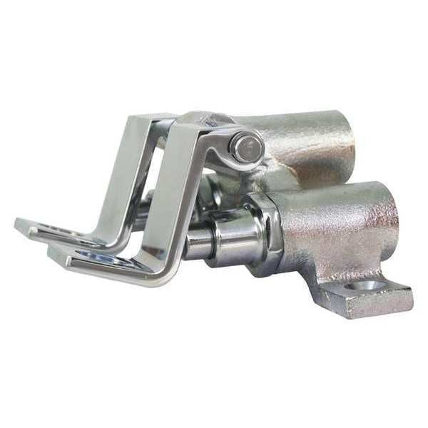 Double Foot Pedal 0 Hole Foot Lever, Chrome