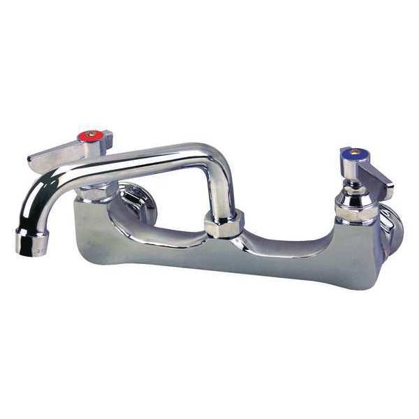 Wall, Brass, Low Arc Service Sink Faucet
