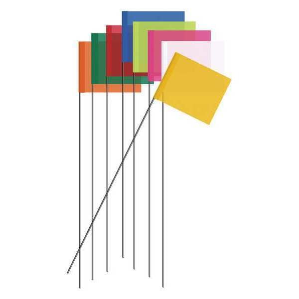 RESALE FLAG, YLW, 2.5InX3.5InX21In, PK10